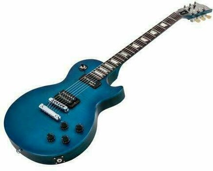 Electric guitar Gibson Les Paul Futura 2014 w/Min E Tune Pacific Blue Vintage Gloss - 2