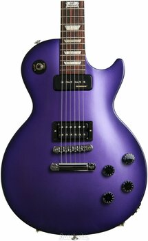 Electric guitar Gibson Les Paul Futura 2014 w/Min E Tune Plum Insane Vintage Gloss - 4