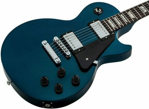 Guitare électrique Gibson Les Paul Studio Pro 2014 Teal Blue Candy - 2
