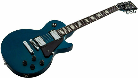Chitarra Elettrica Gibson Les Paul Studio Pro 2014 Teal Blue Candy - 3