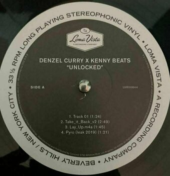 LP Denzel Curry - Unlocked (LP) - 2