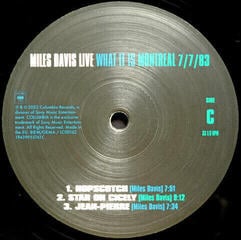 LP Miles Davis - Live In Montreal (RSD 22) (2 LP) - 3
