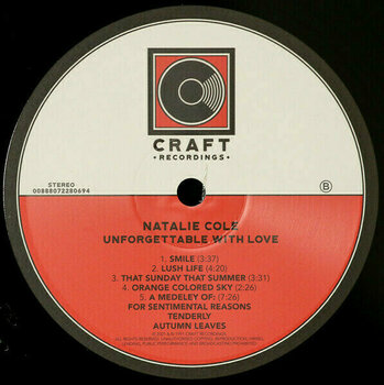 Vinyl Record Natalie Cole - Unforgettable...With Love (2 LP) - 3