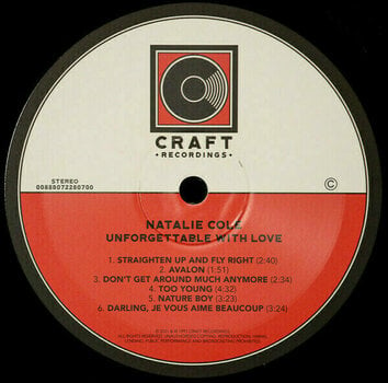 Vinyl Record Natalie Cole - Unforgettable...With Love (2 LP) - 4