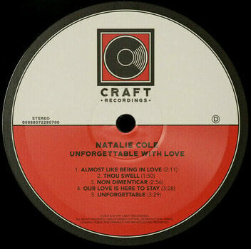 Vinyl Record Natalie Cole - Unforgettable...With Love (2 LP) - 5