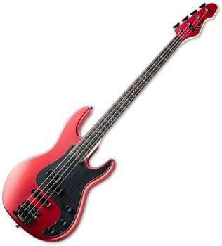 E-Bass ESP LTD AP-4 Candy Apple Red Satin - 3
