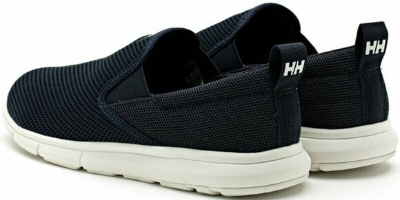 Muške cipele za jedrenje Helly Hansen Men's Ahiga Slip-On Navy/Off White 44.5/10.5 - 5