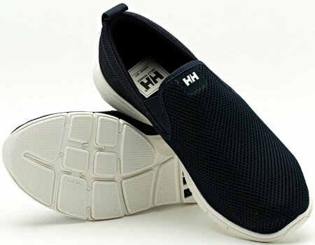 Herrenschuhe Helly Hansen Men's Ahiga Slip-On Navy/Off White 45/11 - 6