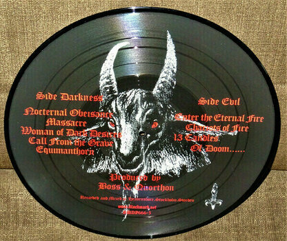 Vinyl Record Bathory - Under The Sign Of The Black Mark (Picture Disc) (12" Vinyl) - 3