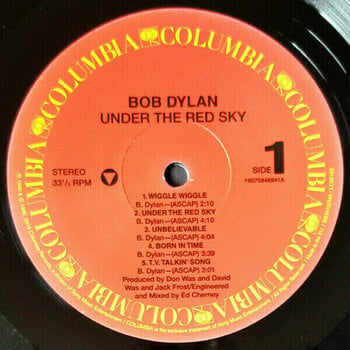Vinyl Record Bob Dylan Under the Red Sky (LP) - 2