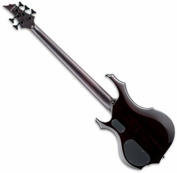 5-string Bassguitar ESP LTD F-1005 See-Thru Black Cherry Sunburst - 2