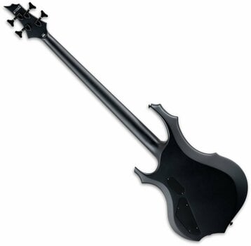 Basgitara elektryczna ESP LTD F4 Black Metal Satin - 2