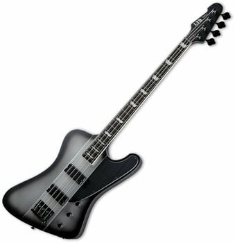 E-Bass ESP LTD Phoenix-1004 Silver Sunburst Satin - 3