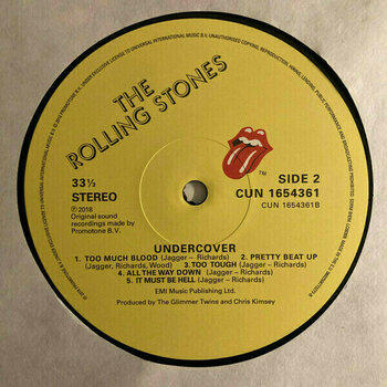 Schallplatte The Rolling Stones - Undercover (Remastered) (LP) - 4
