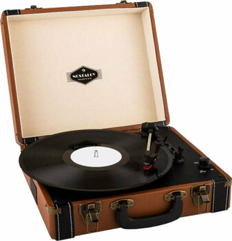 Portable turntable
 Auna Jerry Lee USB Brown - 2