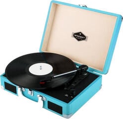 Draagbare platenspeler Auna Peggy Sue Blue Draagbare platenspeler - 1
