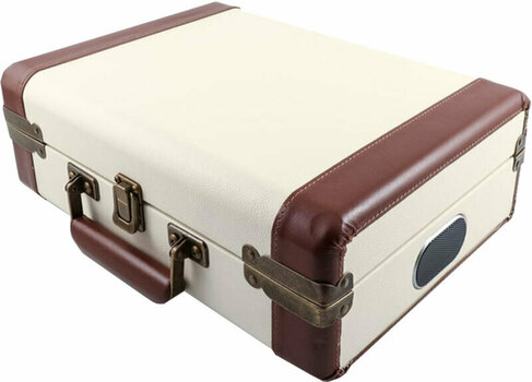 Portable turntable
 GPO Retro Ambassador Cream/Tan - 4