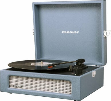 Prenosni gramofon Crosley Voyager Washed Blue - 2