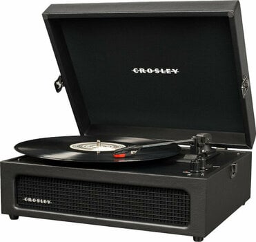Prenosni gramofon Crosley Voyager Črna - 2