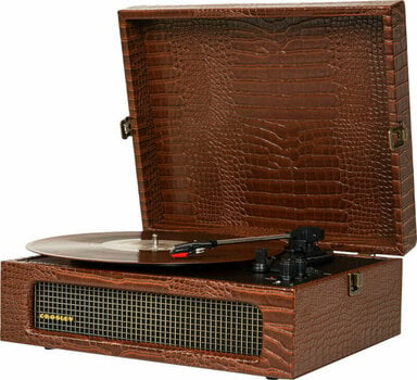 Przenośny gramofon Crosley Voyager Croc Brown Croc - 2
