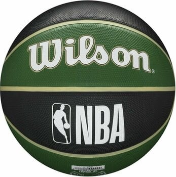 Basketball Wilson NBA Team Tribute Basketball Milwaukee Bucks 7 Basketball - 2