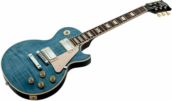 Guitare électrique Gibson Les Paul Traditional 2014 Ocean Blue - 3
