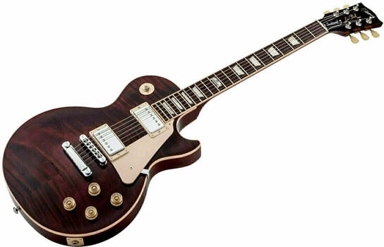 Elektrische gitaar Gibson Les Paul Traditional 2014 Wine Red - 4