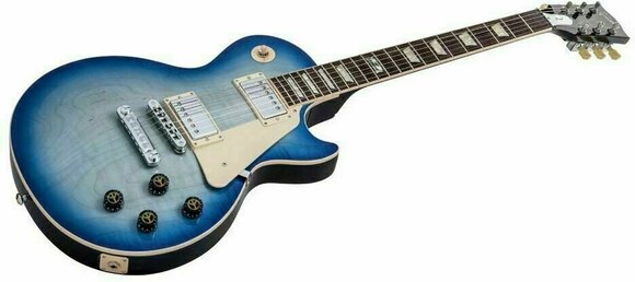 Elektrische gitaar Gibson Les Paul Peace 2014 Tranquility Blue Burst - 3
