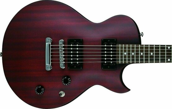 Elektrisk guitar Ibanez ART 90 Transparent Red Flat - 3