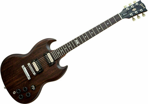 Electric guitar Gibson SGJ 2014  Chocolate Satin - 2