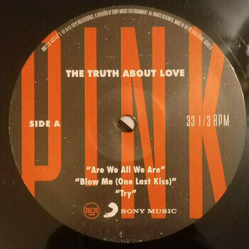 Vinyl Record Pink Truth About Love (2 LP) - 2