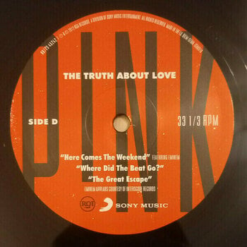 Vinyl Record Pink Truth About Love (2 LP) - 5