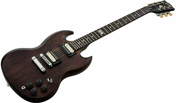 Elektromos gitár Gibson SGM 2014 w/Min E Tune Chocolate Satin - 3