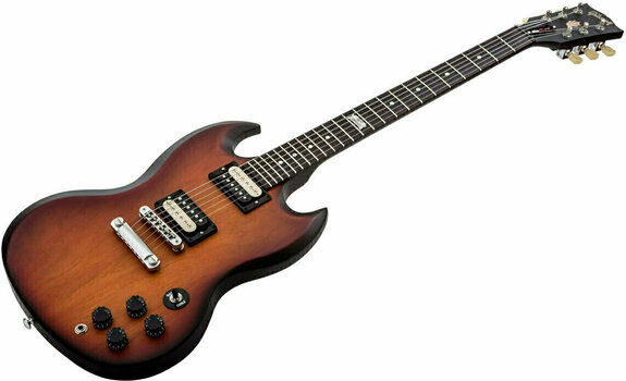 Električna gitara Gibson SGM 2014 w/Min E Tune Fireburst Satin - 3