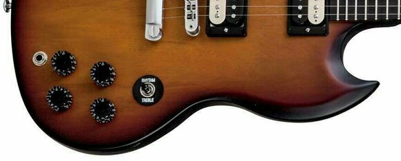 Gitara elektryczna Gibson SGM 2014 w/Min E Tune Fireburst Satin - 4