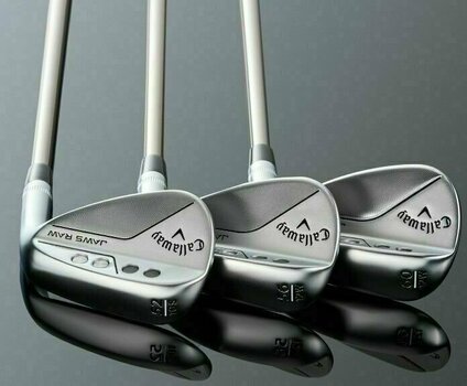 Golfová hole - wedge Callaway JAWS RAW Chrome Wedge 52-10 S-Grind Graphite Ladies Right Hand - 13