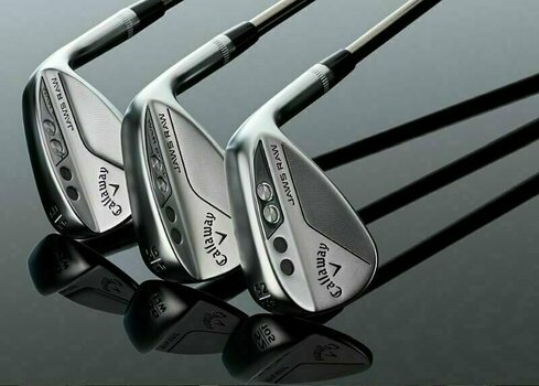 Golfová hole - wedge Callaway JAWS RAW Chrome Wedge 52-12 W-Grind Graphite Ladies Right Hand - 11