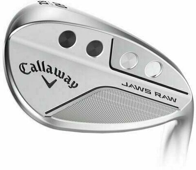 Mazza da golf - wedge Callaway JAWS RAW Chrome Wedge 60-10 S-Grind Steel Left Hand - 6