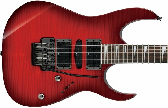 Elektrisk gitarr Ibanez RG 370FMZ Transparent Red Burst - 2