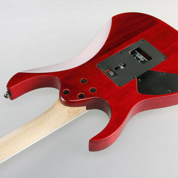 Guitare électrique Ibanez RG 370FMZ Transparent Red Burst - 3