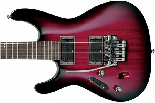 Balkezes elektromos gitár Ibanez S 420L Blackberry Sunburst - 2