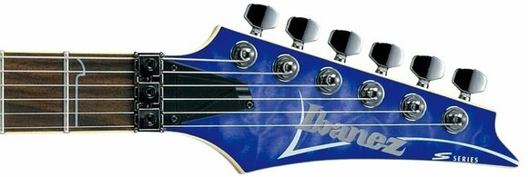 Electric guitar Ibanez S 570DXQM Bright Blue Burst - 2