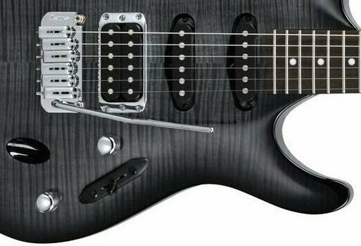 Elektrische gitaar Ibanez SA 160FM Transparent Gray Burst - 2