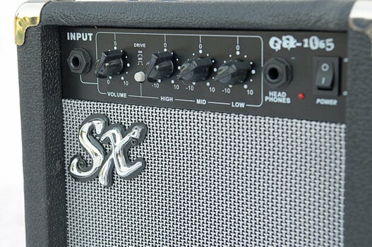 Elektrická baskytara SX SB1 Bass Guitar Kit Černá - 6