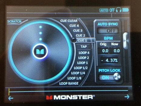 Kontroler DJ Monster Cable GODJ portable DJ system - 9
