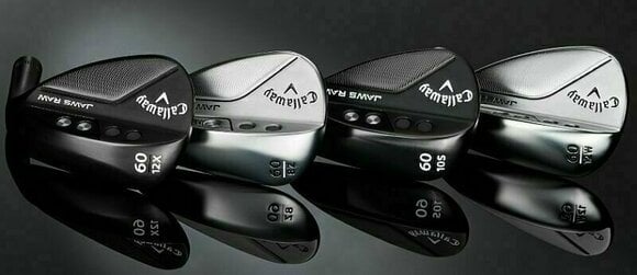 Golfschläger - Wedge Callaway JAWS RAW Black Plasma Wedge 50-10 S-Grind Steel Right Hand - 13