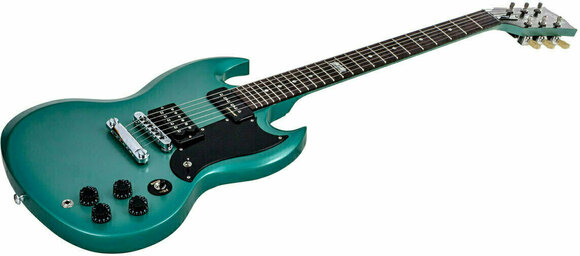 Guitarra electrica Gibson SG Futura 2014 w/Min E Tune Inverness Green Vintage Gloss - 4
