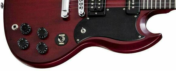 Chitarra Elettrica Gibson SG Futura 2014 w/Min E Tune Brilliant Red Vintage Gloss - 2