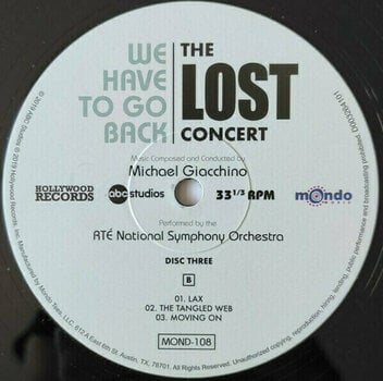 Δίσκος LP Michael Giacchino - LOST: We Have To Go Back – The Live Concert (3 LP) - 8