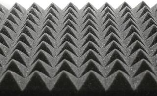 Απορροφητικό Πάνελ Αφρού Veles-X Acoustic Pyramids Self-Adhesive 30 x 30 x 3 cm - MVSS 302 Anthracite Απορροφητικό Πάνελ Αφρού - 3